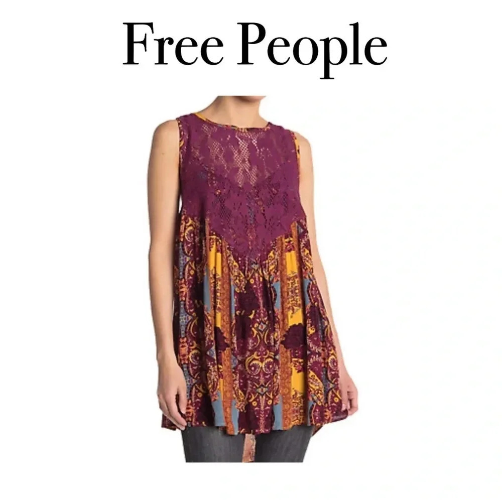 Free People tunic dress size Medium